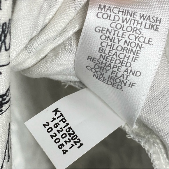 J. Jill Wearever Collection BW palm print tank top - Picture 6 of 6